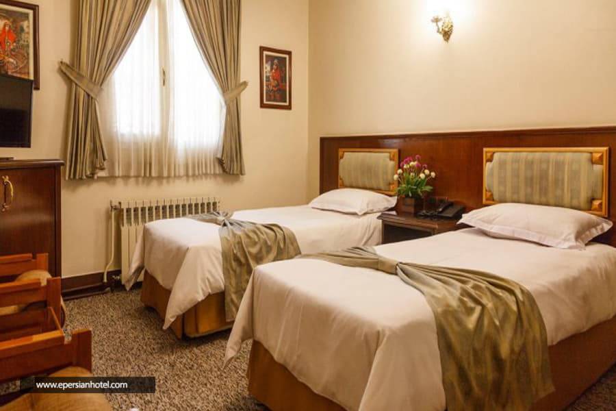 هتل ایرانشهر تهران اتاق دو تخته تویین