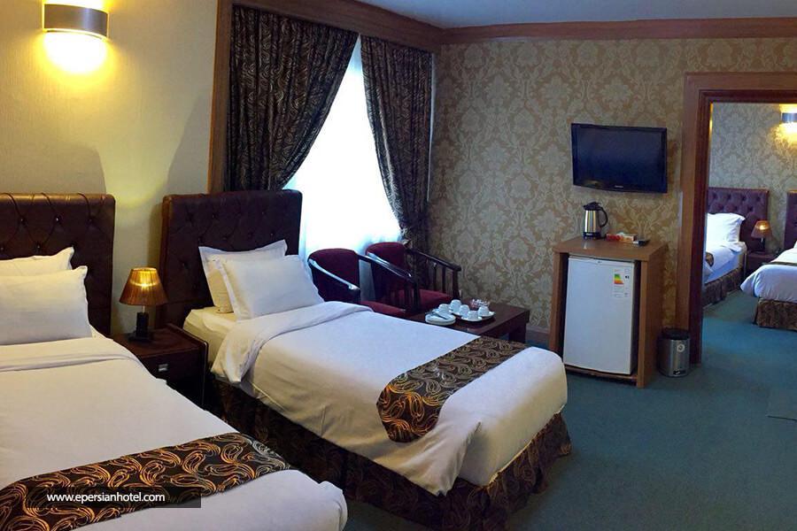 هتل شارستان مشهد اتاق دو تخته 