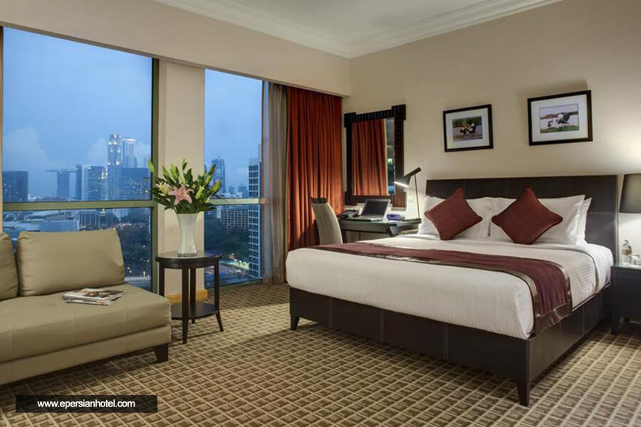 هتل گرند کاپتورن واترفرانت سنگاپور اتاق دو تخته