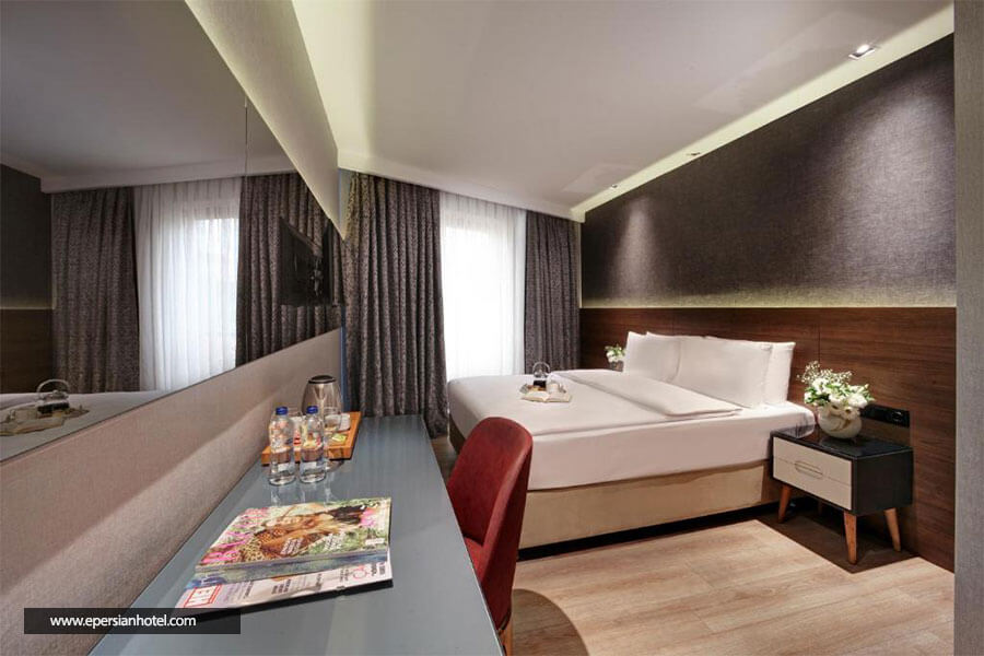 اتاق دو تخته هتل دورا پرا استانبول