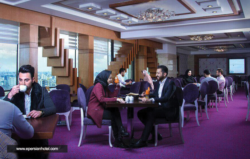 صبحانه خوری ارغوان هتل درویشی