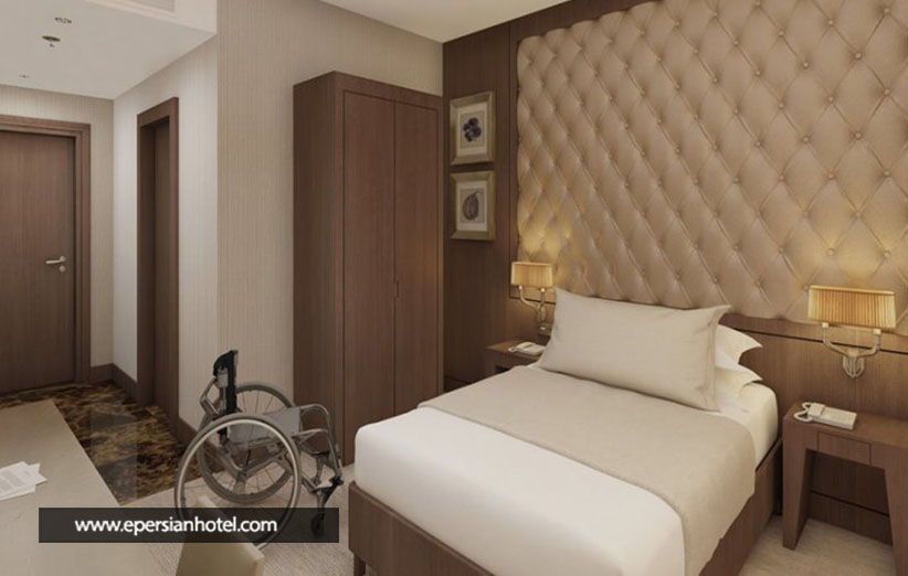 اتاق ویژه معلولین هتل لاله تبریز