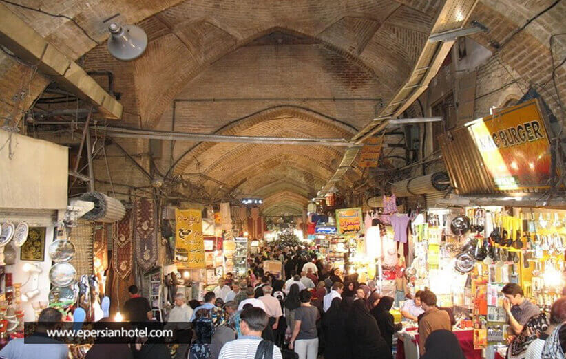 شلوغ بازار مشهد