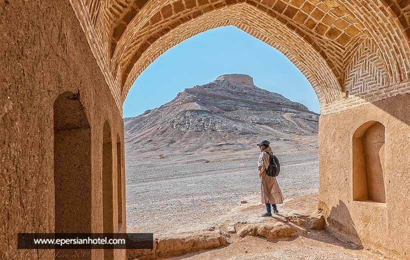 برج سکوت یزد