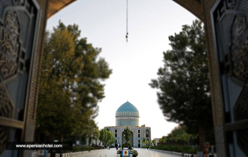 نمای بیرونی خواجه ربیع مشهد  ​