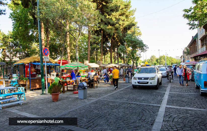 خیابان سی تیر خیابان سنگ فرش تهران