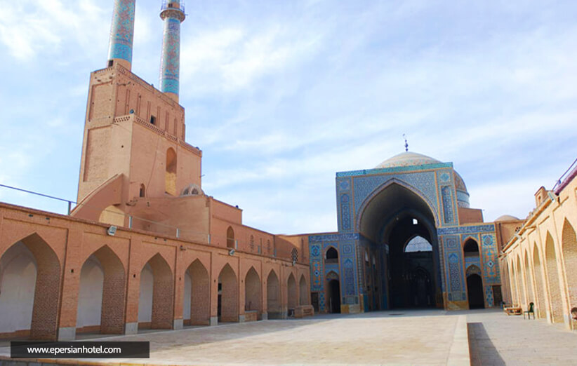 مسجد جامع یزد، شاهکار معماری اسلامی