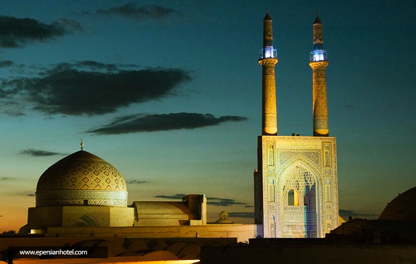 مسجد جامع یزد | نماد آرامش در امن ترین شهر خاورمیانه
