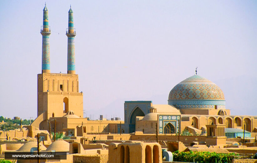 آیا به راستی مسجد جامع یزد بلند ترین مناره های جهان را دارد؟