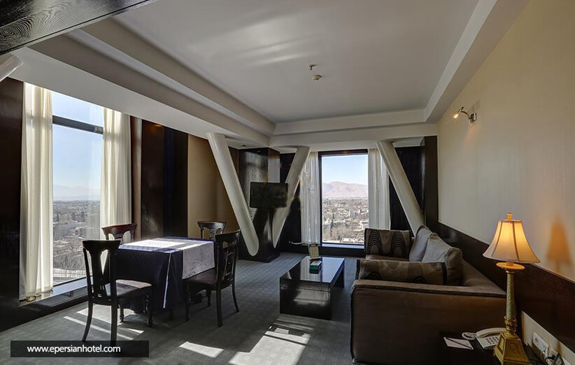تنوع اتاق های هتل چمران شیراز