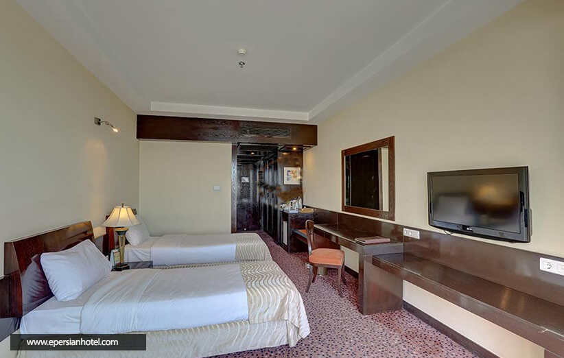 اتاق دو تخته توئین هتل چمران شیراز