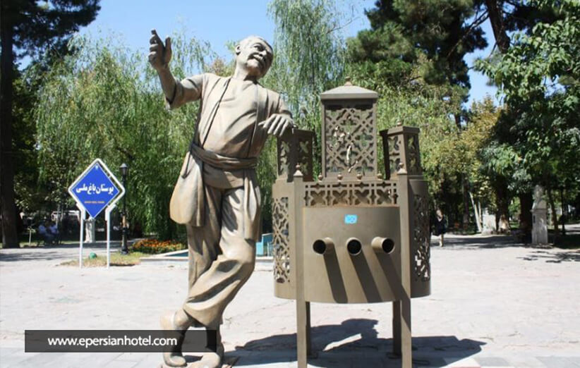 باغ ملی یکی از قدیمی ترین بوستان های مشهد
