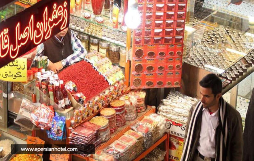 بازار های اطراف باغ ملی مشهد