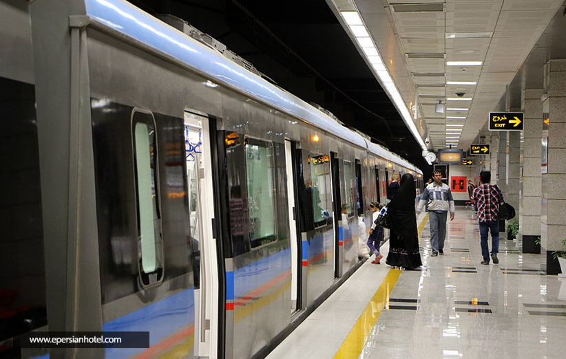 مترو شیراز مسیر خط یک را یکسره طی می‌کند