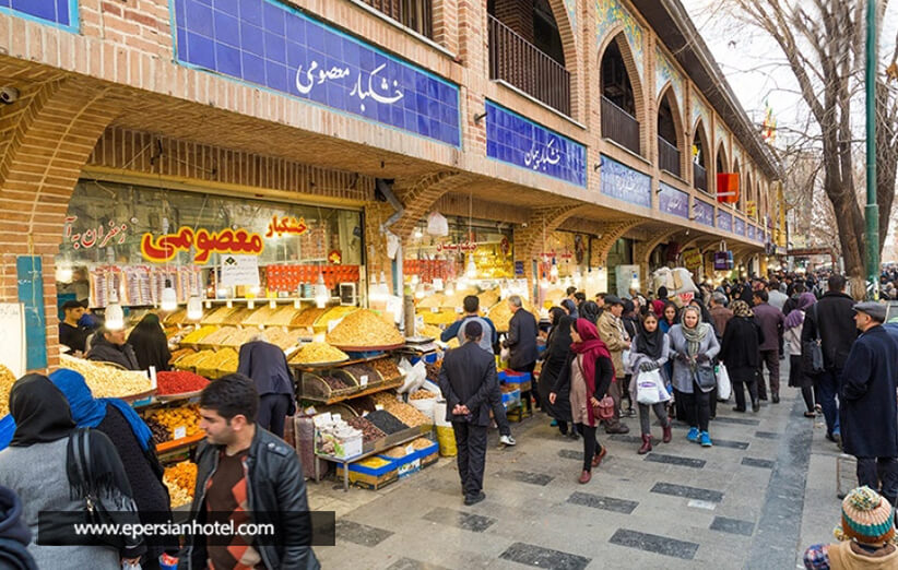 راسته هاي بازار بزرگ تهران