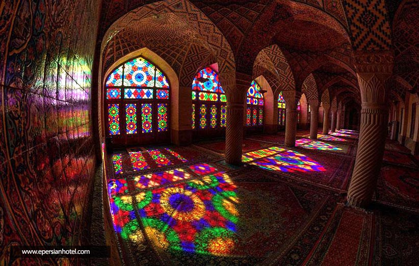 مسجد نصیر الملک شیراز، نمونه ای با شکوه از یک مسجد ایرانی