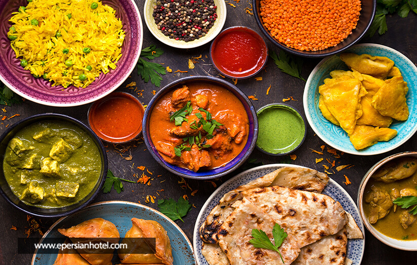 غذاهای تند هندی در شیراز
