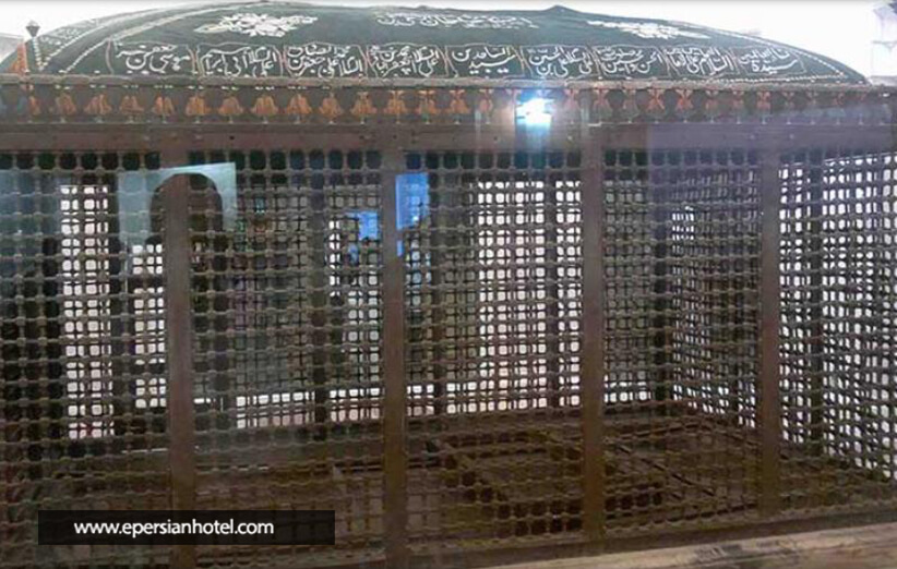 ضریح فولادی قاجاری ضریح فولادی قاجاری
