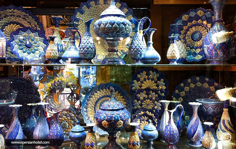 فروشگاه صنایع دستی هتل پارسیان عالی قاپو اصفهان