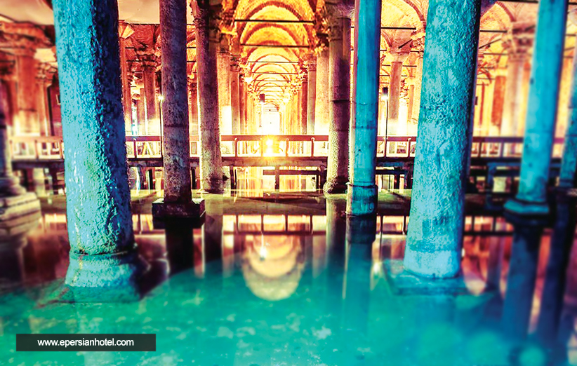 آب انبار باسیلیکا استانبول | قدمتی 1500 ساله + رازهای کشف نشده