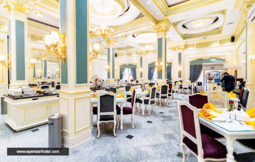 رستوران های هتل بین المللی قصر مشهد