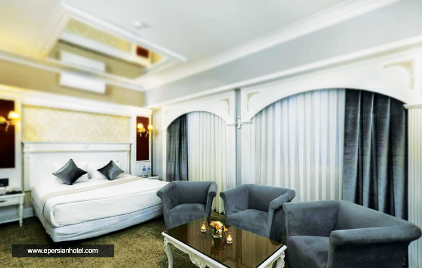 اتاق های هتل بین المللی قصر مشهد
