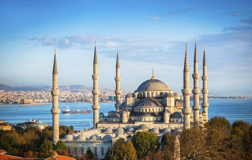 مسجد سلطان احمد استانبول، جواهر آبی قسطنطنیه
