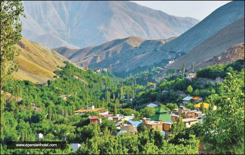 روستای برگ جهان | فاصله تهران تا برگ جهان + عکس