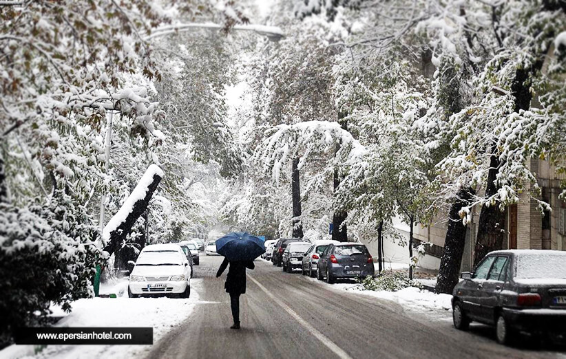 جاهای دیدنی تهران در زمستان