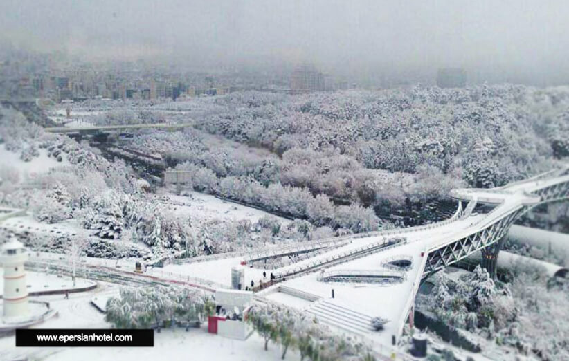 جاهای دیدنی تهران در زمستان