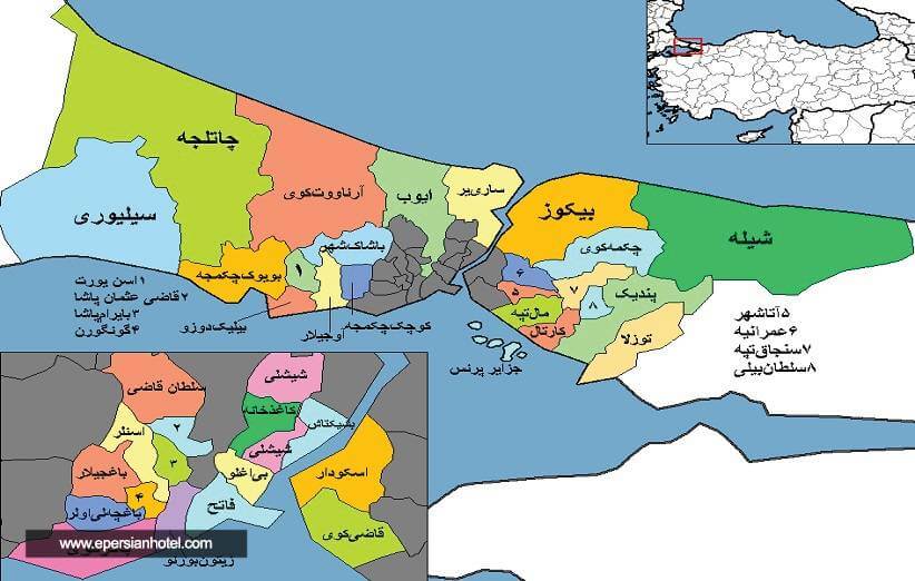 محله های استانبول | معرفی محله های لوکس و اقتصادی