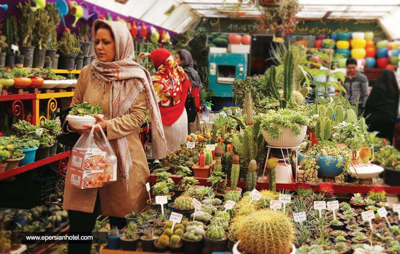 بازار گل محلاتی