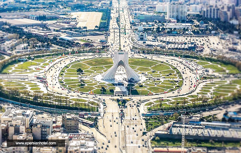 جاهای دیدنی تهران در شب