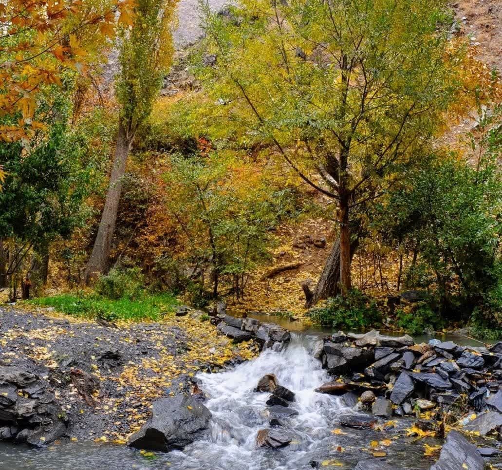 روستای زشک مشهد ؛ بهشت چشمه‌های جوشان