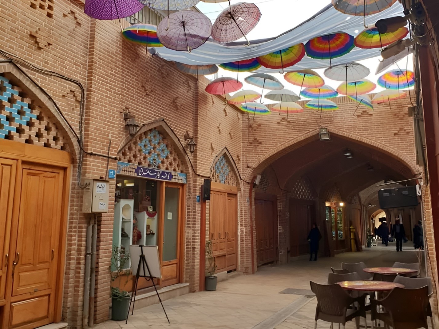 historic Oudlajan neighborhood in Tehran
