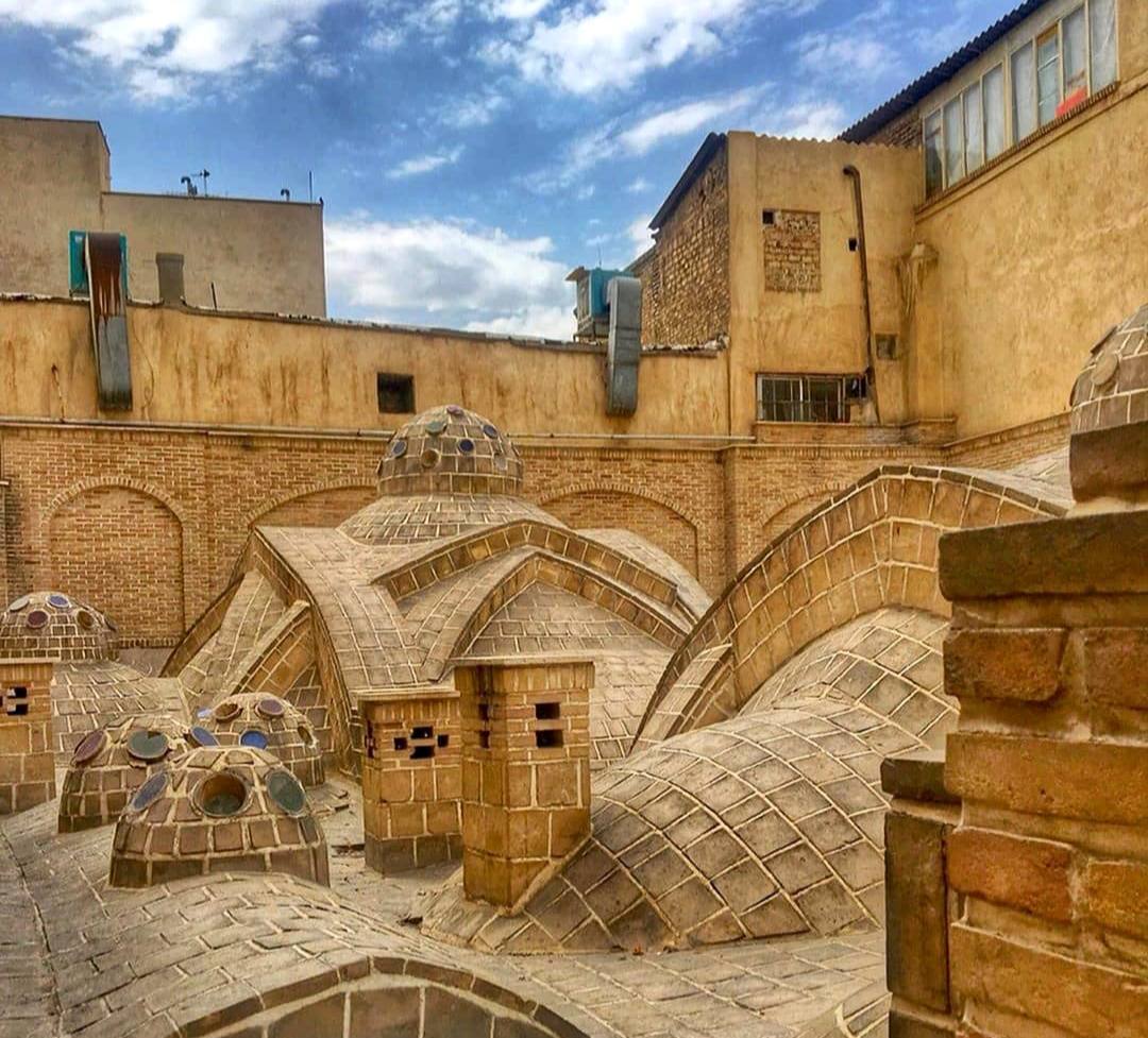 traditional Nowab bathhouse in Tehran