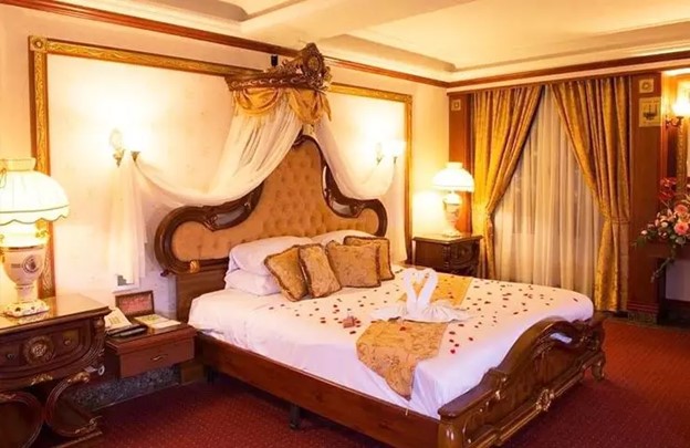 honeymoon room at Ziafat ol Zahra Hotel Mashhad