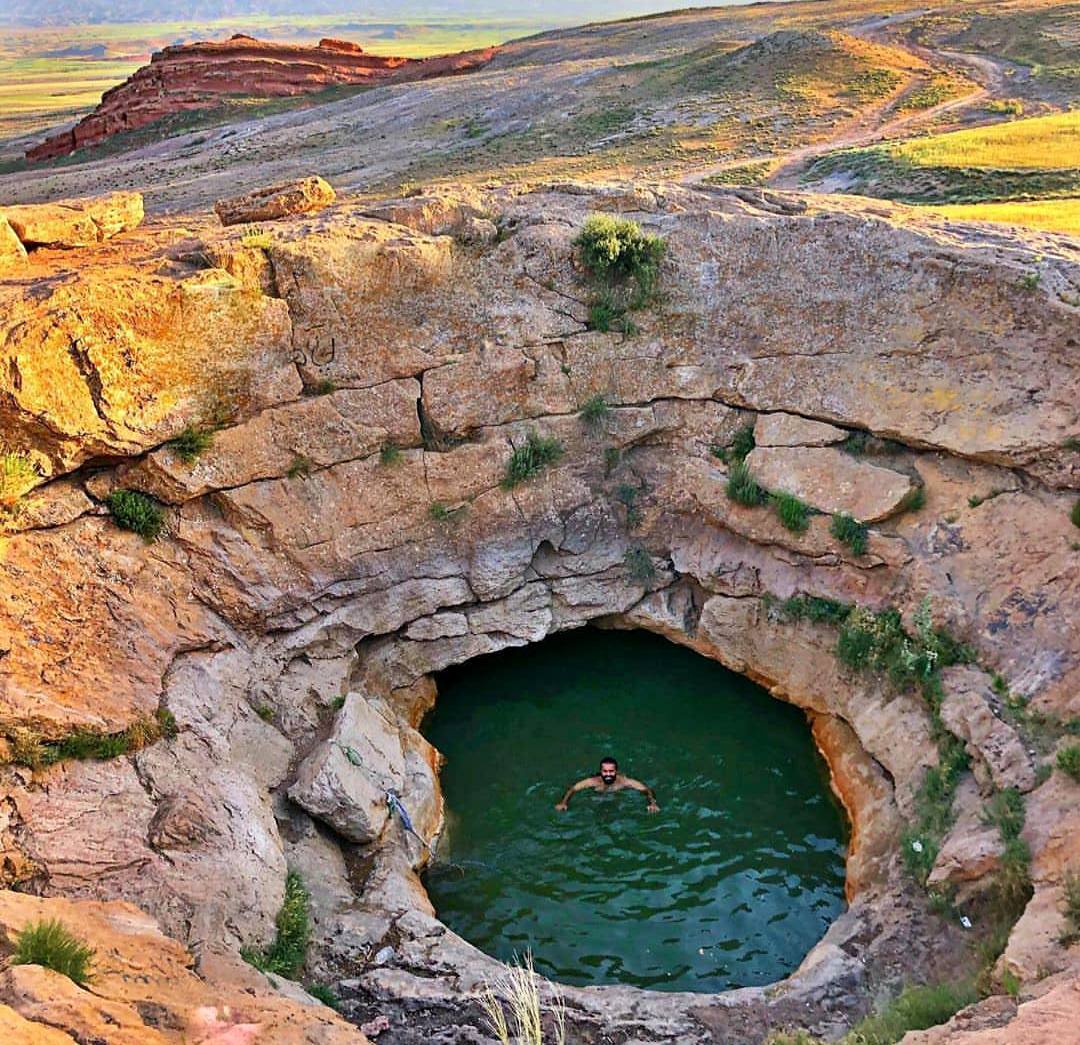 چشمه گراب مشهد ؛ شگفتی طبیعت در دل کویر خراسان