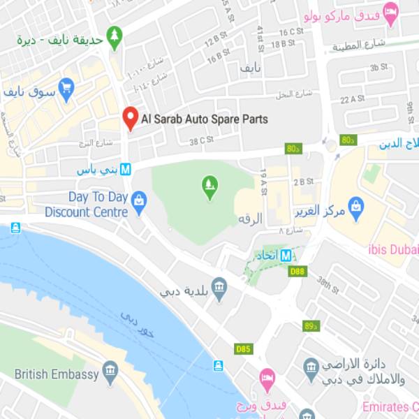 نقشه هتل ال سراب دبی