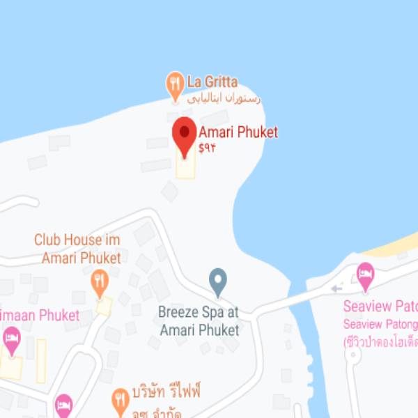نقشه هتل آماری پوکت
