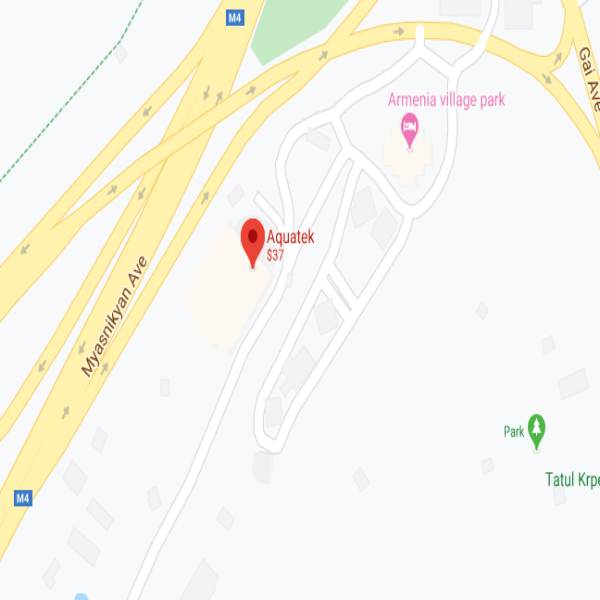 نقشه هتل آکواتک ایروان