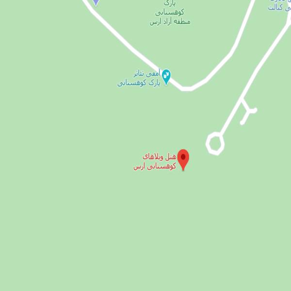 نقشه هتل مجتمع اقامتی ویلاهای کوهستانی ارس جلفا