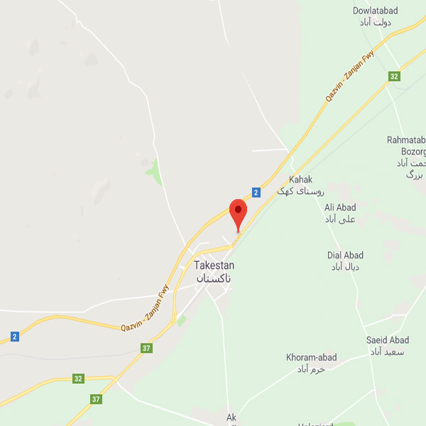 نقشه هتل بغدادی قزوین