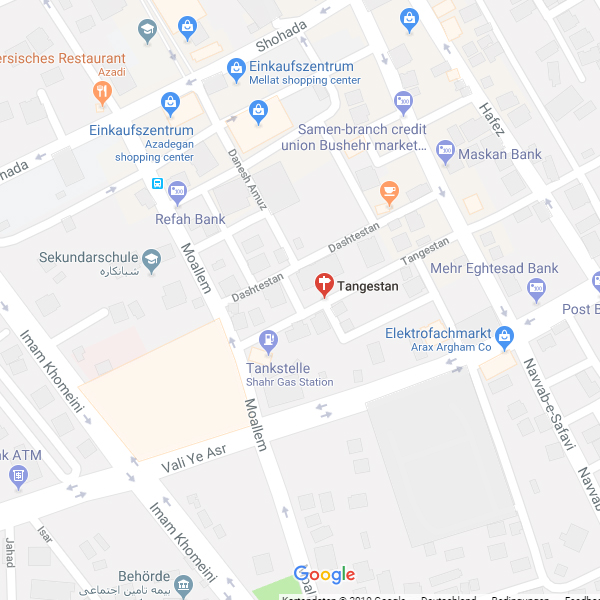 نقشه هتل اقامتگاه بومگردی بیرمی بوشهر