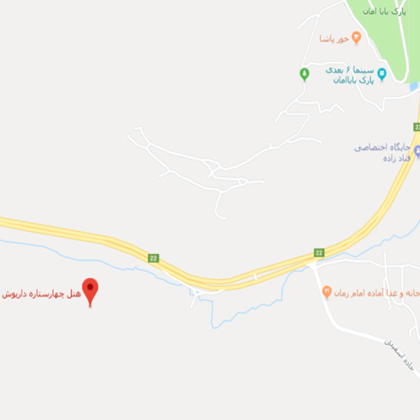 نقشه هتل داریوش بجنورد