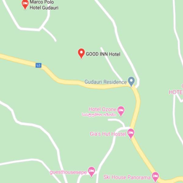 تصویر نقشه هتل گود این گودائوری