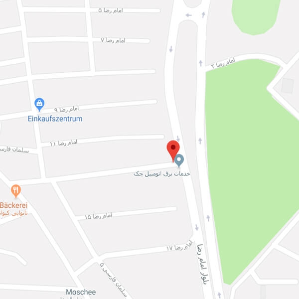 تصویر نقشه هتل آپارتمان بهبودی مشهد