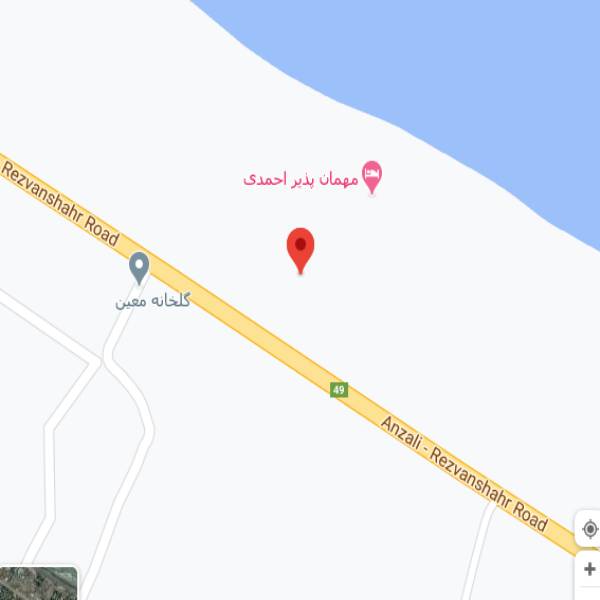 نقشه هتل پرشین انزلی