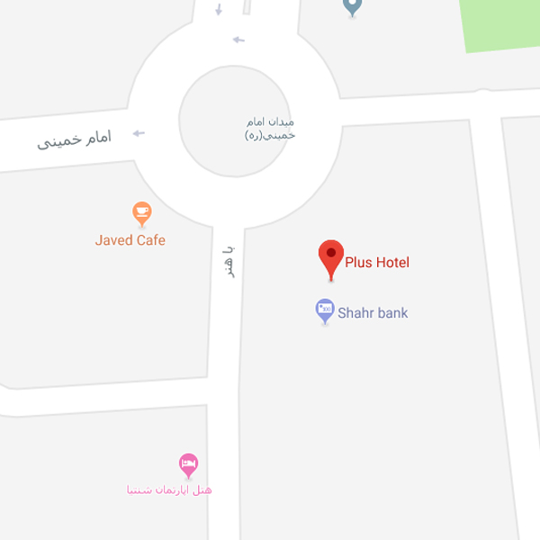 نقشه هتل آپارتمان پلاس قشم